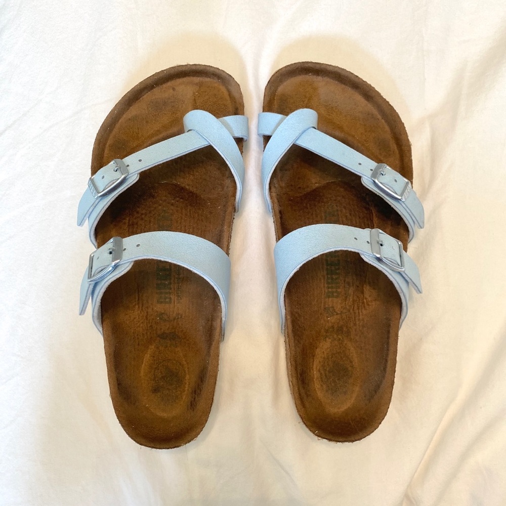 Baby Blue Birkenstocks